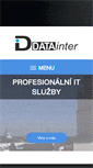 Mobile Screenshot of datainter.cz